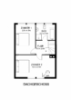Grundriss Dachgeschoss - Reetgedecktes Reihenmittelhaus in idyllischer Lage von 23936 Blüssen