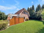 Ansicht aus dem Garten - Einfamilienhaus mit Vollkeller, Garage und schönem Garten in Dassendorf