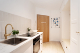 Küche - Travemünde-Priwall: Stilvolle Ferienwohnung mit großer Terrasse in Strandnähe