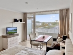 Essplatz - Urlaub beginnt hier: Möbliertes Apartment direkt am Strand von Travemünde