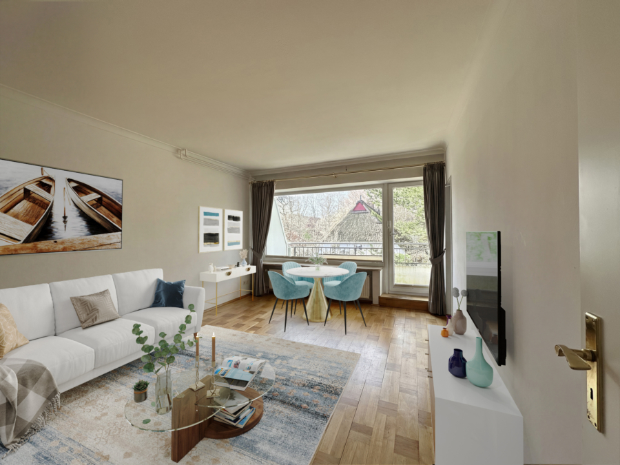 Strandnahe 2-Zimmer-Wohnung mit Balkon & Stellplatz in Timmendorfer Strand, 23669 Timmendorfer Strand, Etagenwohnung