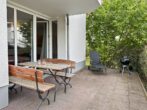 RESERVIERT! - Travemünde / Priwall - Komfortable, möblierte Ferienwohnung mit Terrasse - Terrasse